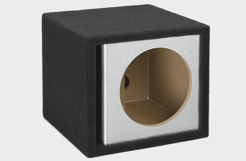 ATREND Enclosures 10" Single Vented Brushed Aluminum