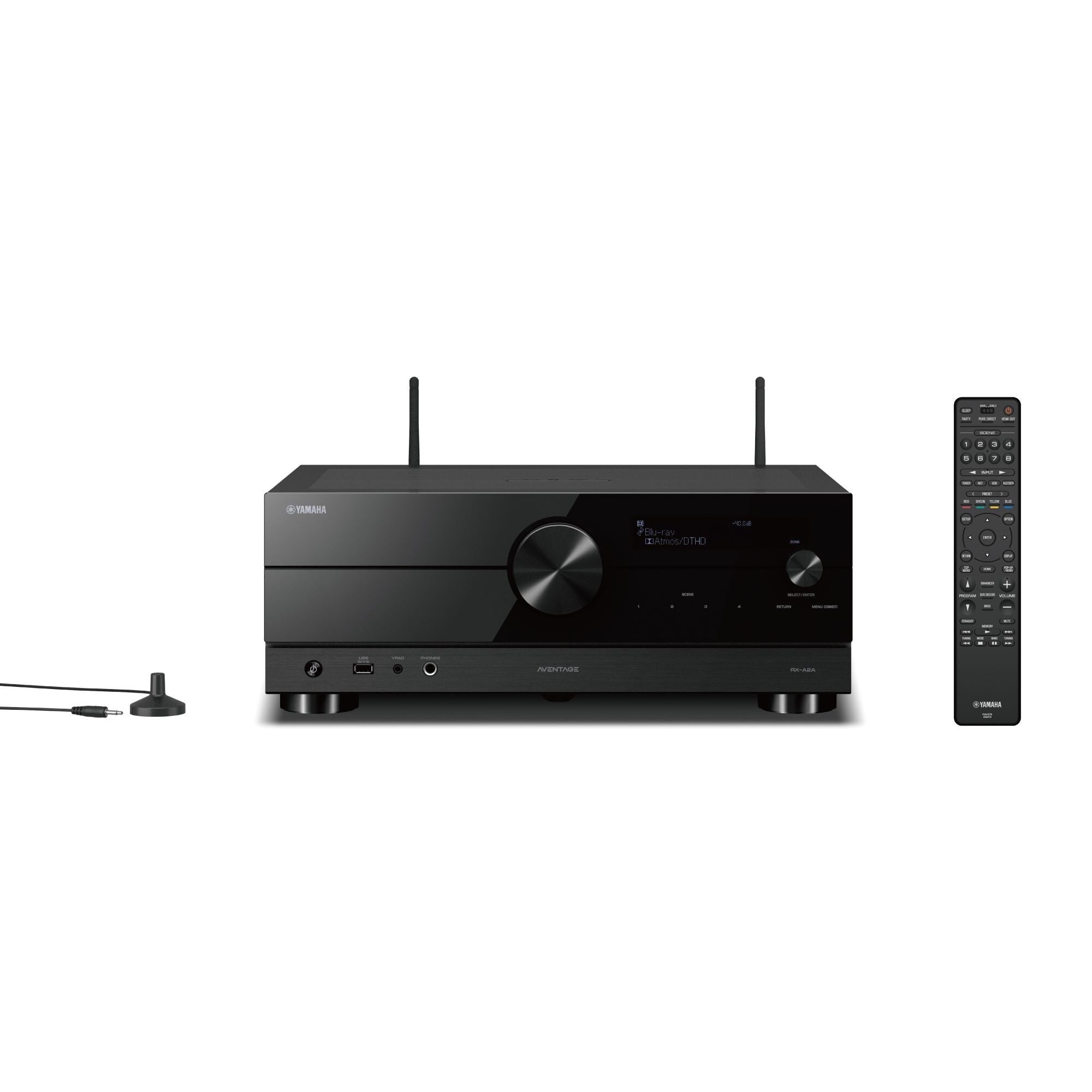 YAMAHA AV Receiver RX-A2A AVENTAGE 7.2-Channel AV Receiver with 8K HDMI and MusicCast